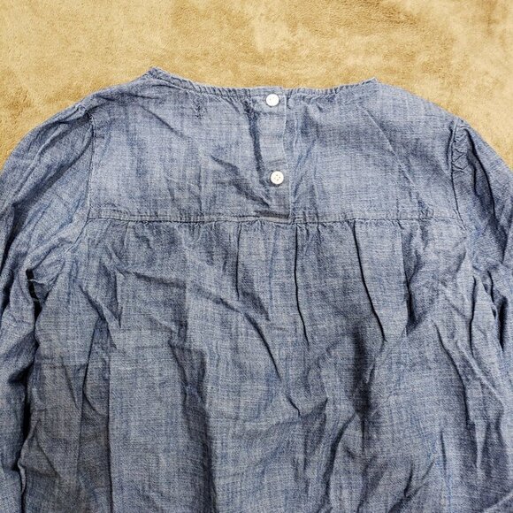 Gapkids, Size XXL Girl’s Long Sleeve Blue top with  White design - Picture 6 of 7